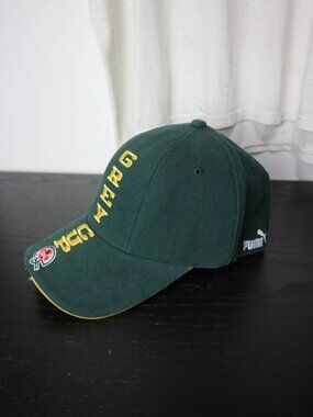 Puma Vintage Grey Cup Vintage Big Embroidered Back Mens Cap